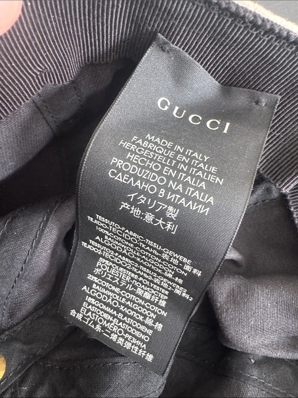 Gucci Baseball Cap